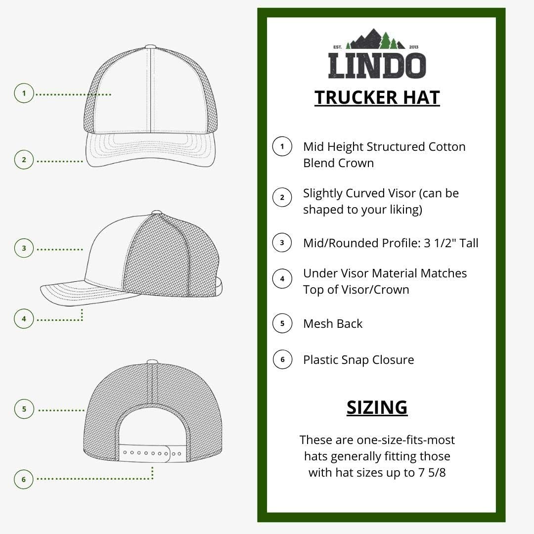 Trucker Hat - GO Outdoors (Gray/Black)