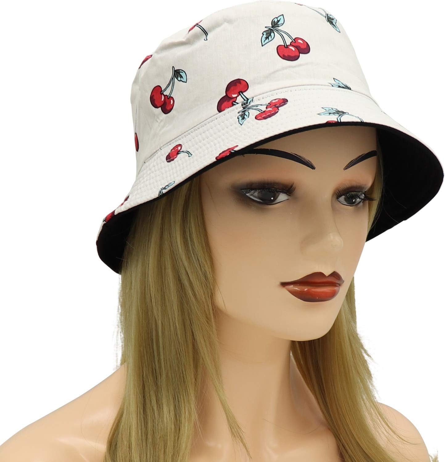 Unisex Reversible Packable Bucket Hat Sun Hat for Men Women