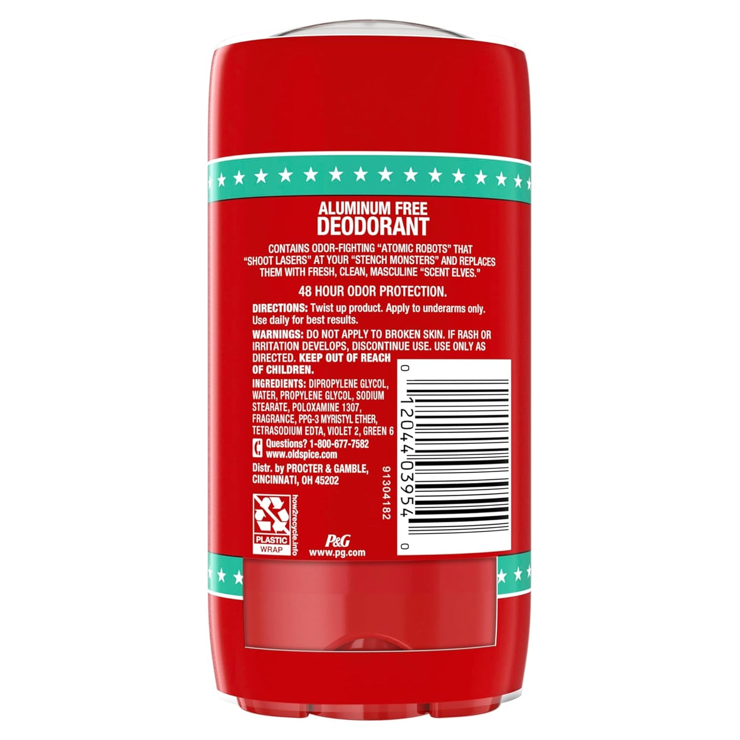 Aluminum Free Deodorant for Men, High Endurance, 24/7 Sweat Defense & Odor Protection, 24/7 Freshness & Lasting Scent, Pure Sport Scent, 3.0 Oz (Pack of 2)