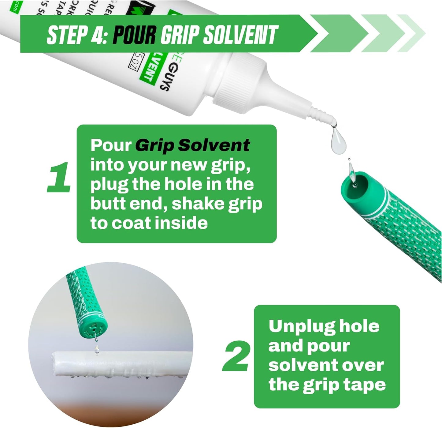 Golf Grip Kits for Regripping Golf Clubs - Professional Quality - Options Include Hook Blade, 15 or 30 Tape Strips, 5 or 8 Oz Solvent, Grip Tape Remover, Bench Vise & Rubber Clamp