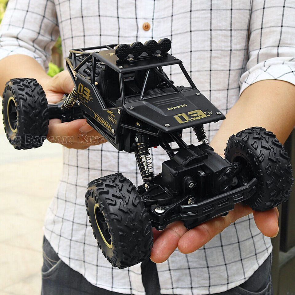 Large Remote Control RC Cars Big Wheel Car Monster Truck 4WD Kid Electric Xmas
