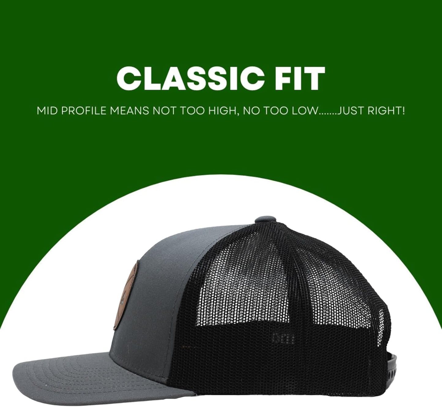 Trucker Hat - GO Outdoors (Gray/Black)