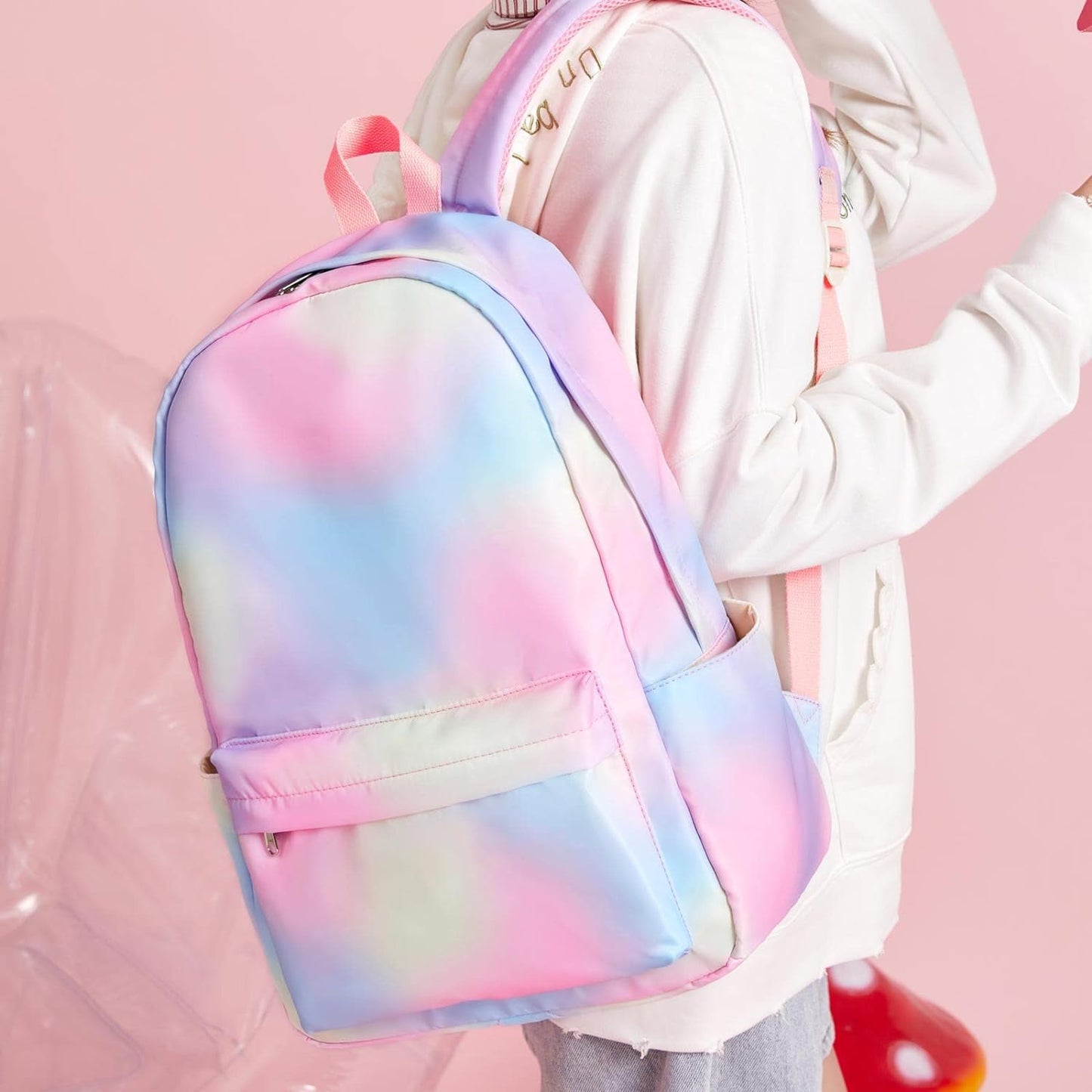 Middle School Backpack for Girls - Elementary School Bookbag for Teen Girls
