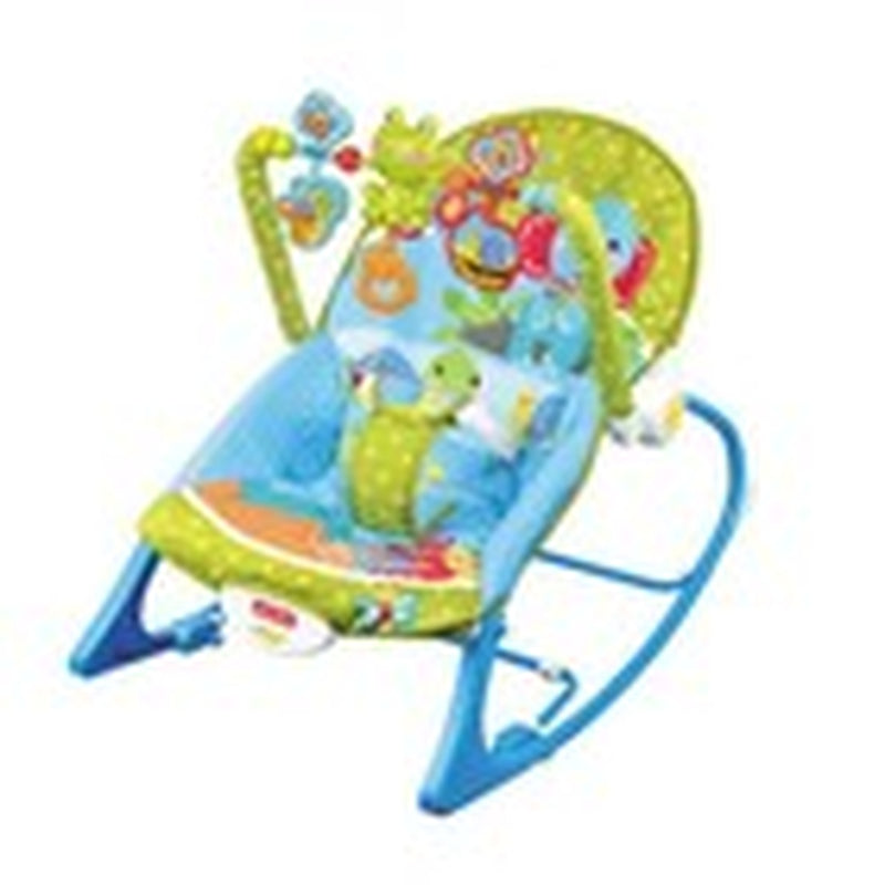 Baby Infant to Toddler Vibration Bouncer Rocker Swing Chair Soothing Music Toys
