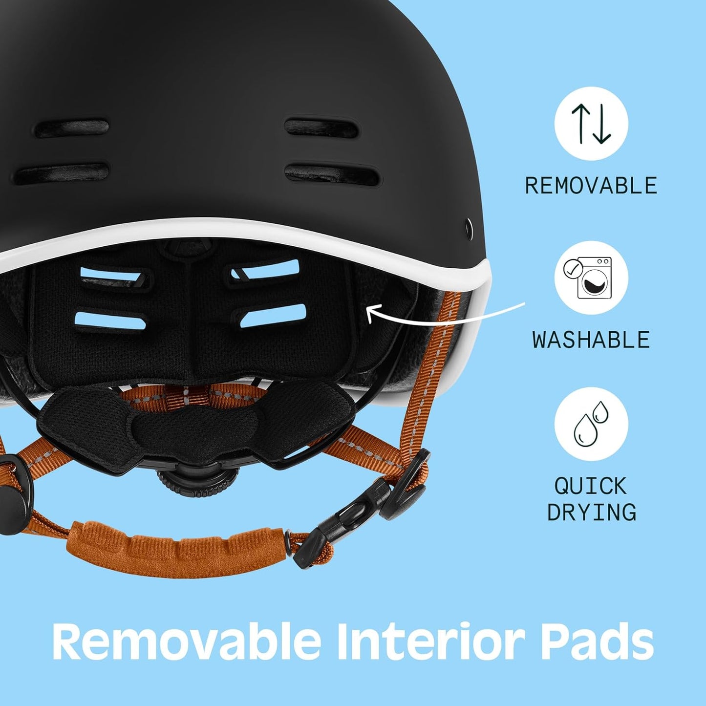 Remi Adult Bike Helmet for Men & Women - Bicycle Helmet for Commuting, Road Biking, Skating with Adjustable Dial