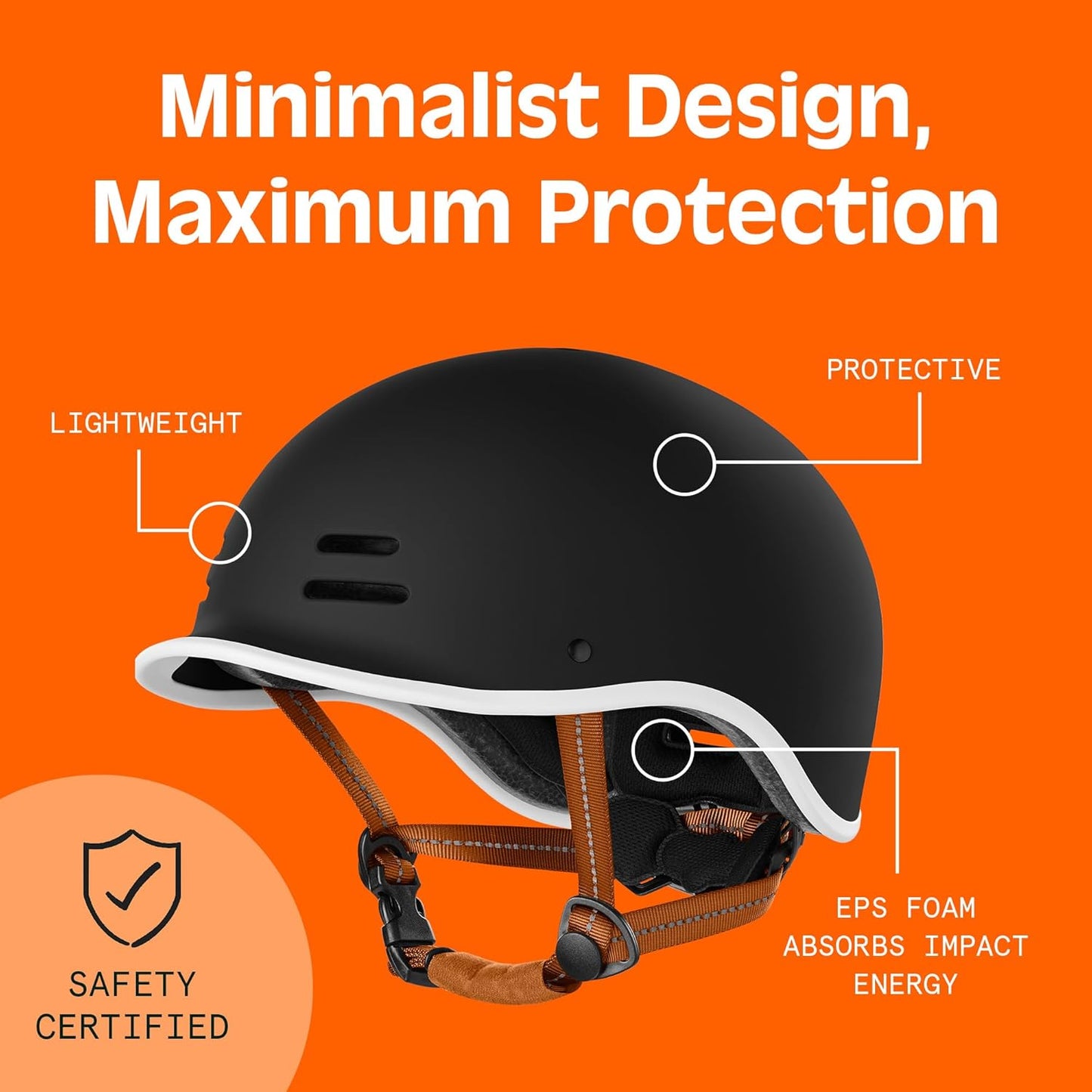 Remi Adult Bike Helmet for Men & Women - Bicycle Helmet for Commuting, Road Biking, Skating with Adjustable Dial