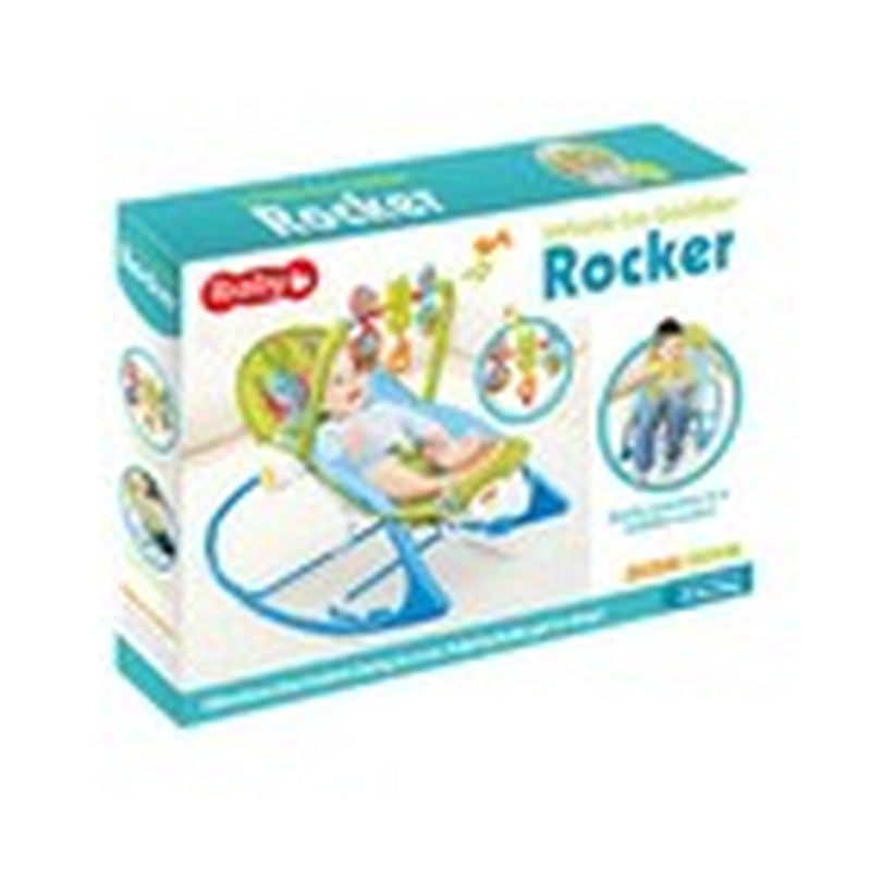 Baby Infant to Toddler Vibration Bouncer Rocker Swing Chair Soothing Music Toys