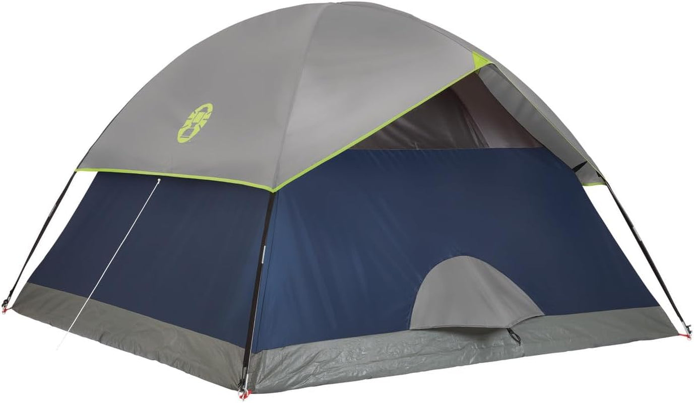 Sundome 4-Person Tent with Rainfly, Weatherproof Tent Sets up in 10 Mins
