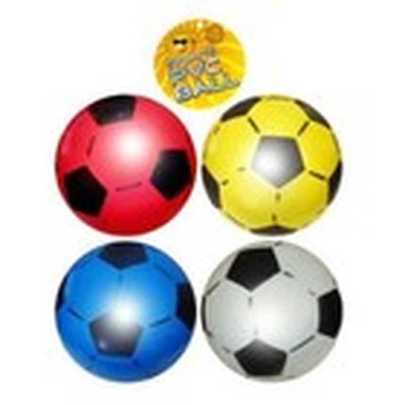 Deflected PVC Footballs Balls 22.5Cm (Uninflated) Football Assorted Colours