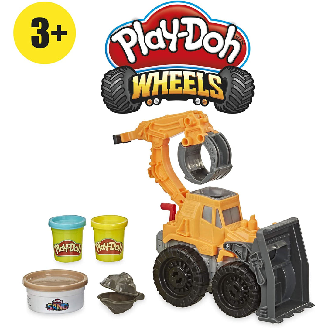 Play-Doh Wheels Front Loader Toy Truck with Non-Toxic Compound in 2 Colours