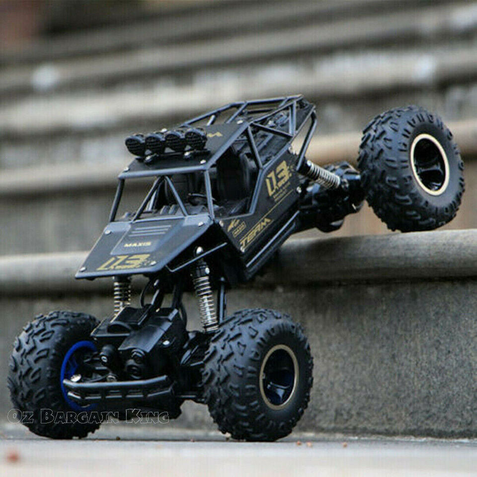 Large Remote Control RC Cars Big Wheel Car Monster Truck 4WD Kid Electric Xmas