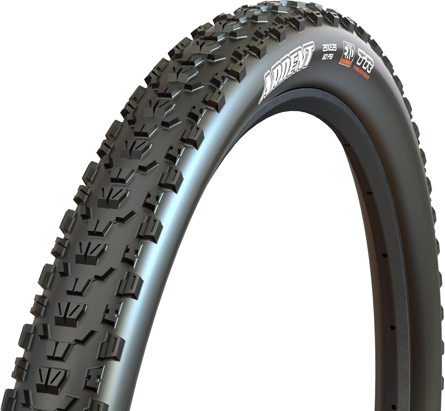 Ardent - Dual Compound - 26, 27.5 - EXO - Tubeless | Ramped Center Knobs Provide Excellent Traction, Size 27.5X2.25 - EXO