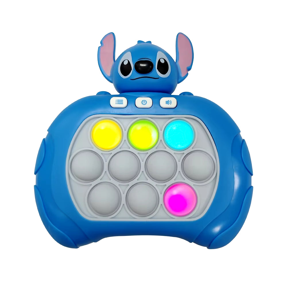 2024 New Pikachu Quick Push Game Pop up Fidget Bubble Electronic Pop It Pro Game Light Antistress Toys for Adult Kids Gift 2024