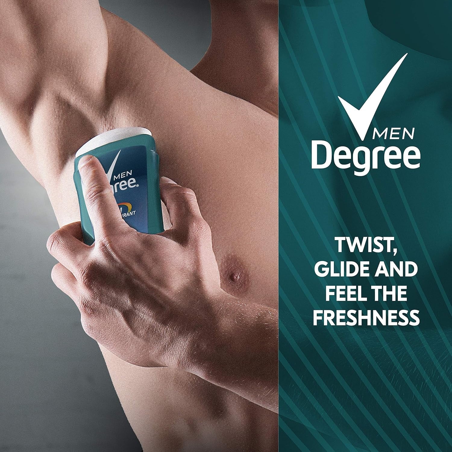 Men Antiperspirant Deodorant Stick Cool Rush 48 Hour Protection 2.7 Oz (Pack of 6)