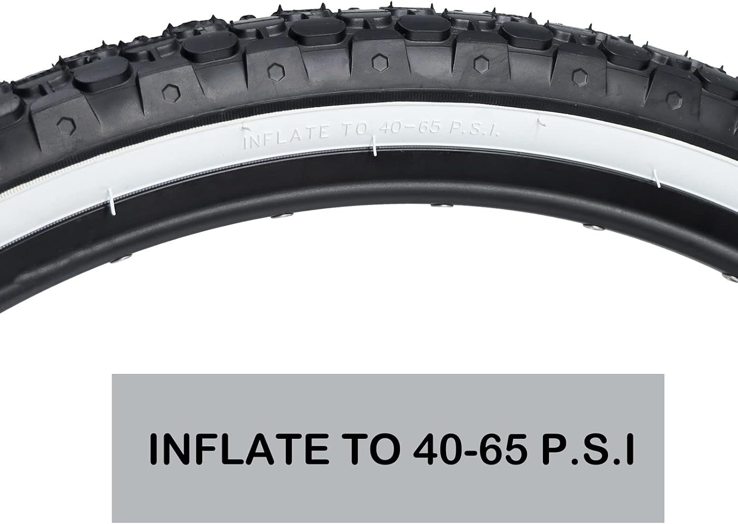 Bike Tire,24/26"X 2.125" Folding Beach Cruiser Bicycle Replacement Tires