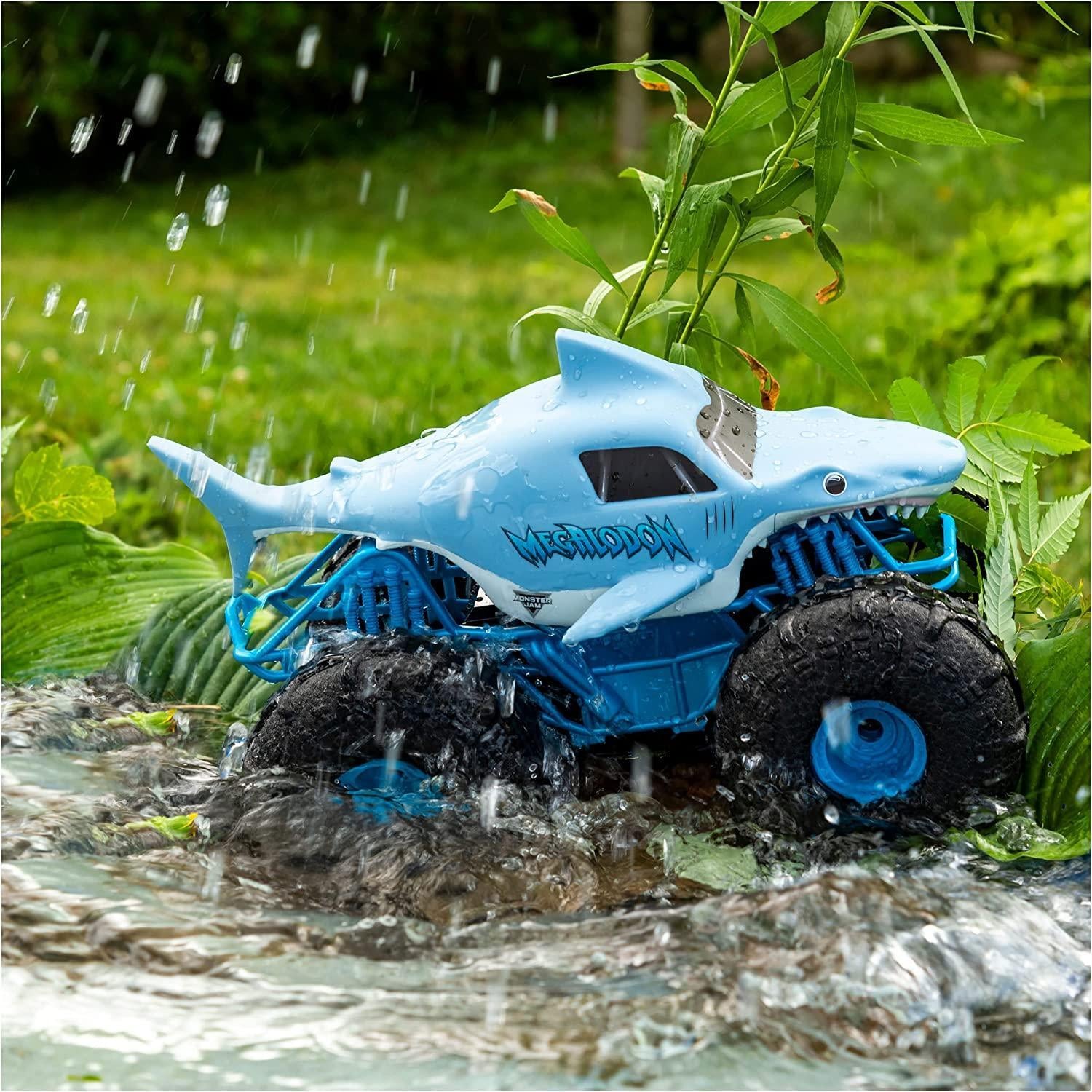 Remote Control Monster Jam Megalodon Storm Monster Truck Car 1:24 - 1:15 Scale