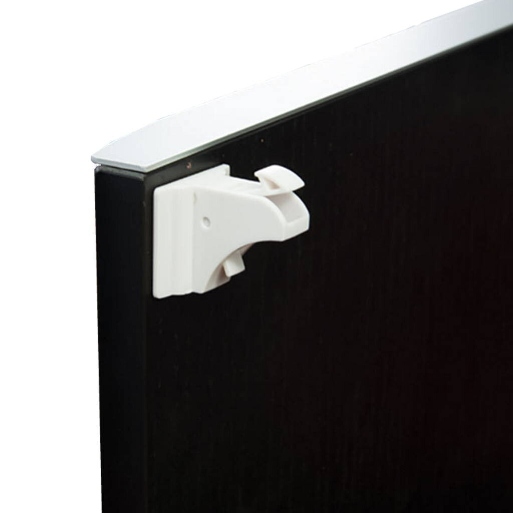 Child Safety Magnetic Cabinet Lock Set Childproof 8 Locks + 2 Magnetic Keys