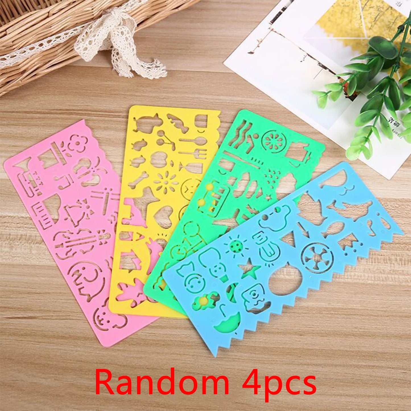 Dazzling Scratch Painting Parent Child Interactive Toys Note Cards Handmade Painting