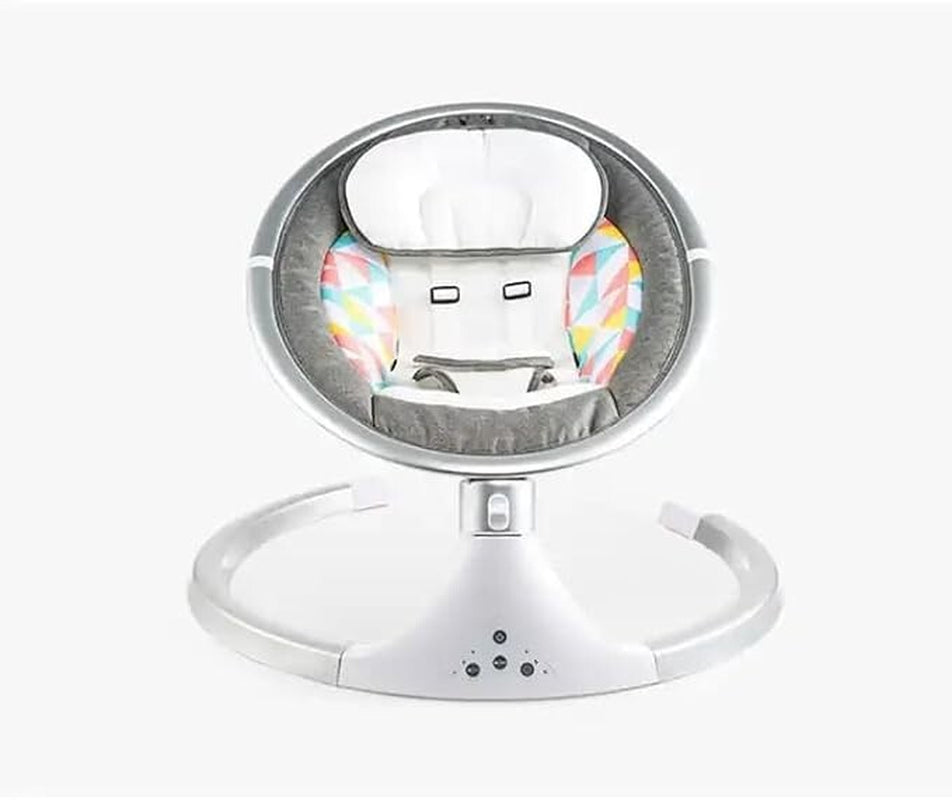 Baby Bouncer Hub Swing with Bluetooth & 3-Stage Timer, Music and Remote Control