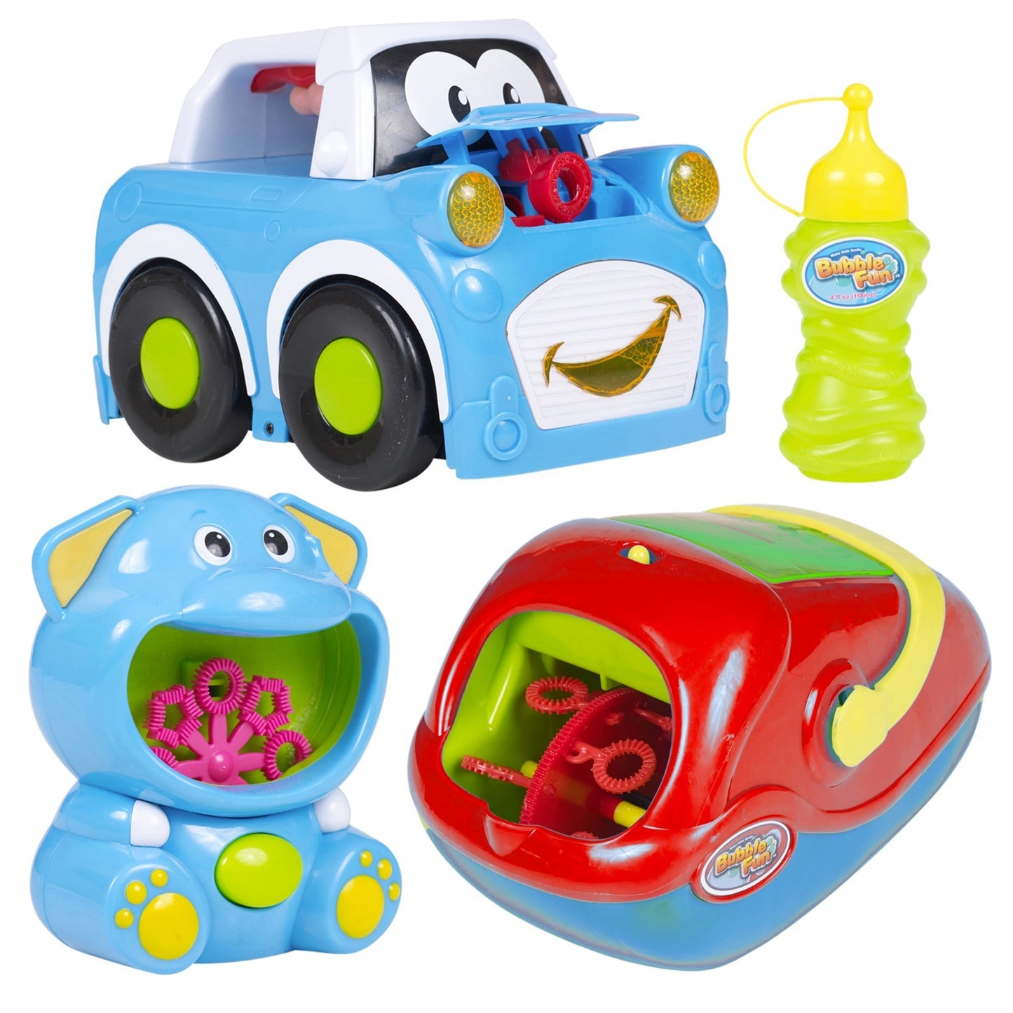 Kids Bubble Machine Maker Blower Garden Birthday Party Fun Outdoor Summer Toy