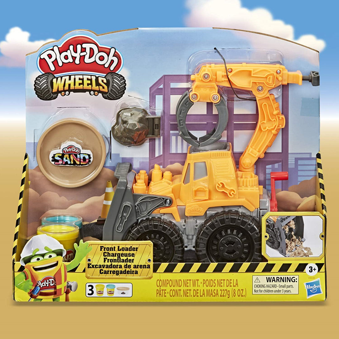 Play-Doh Wheels Front Loader Toy Truck with Non-Toxic Compound in 2 Colours