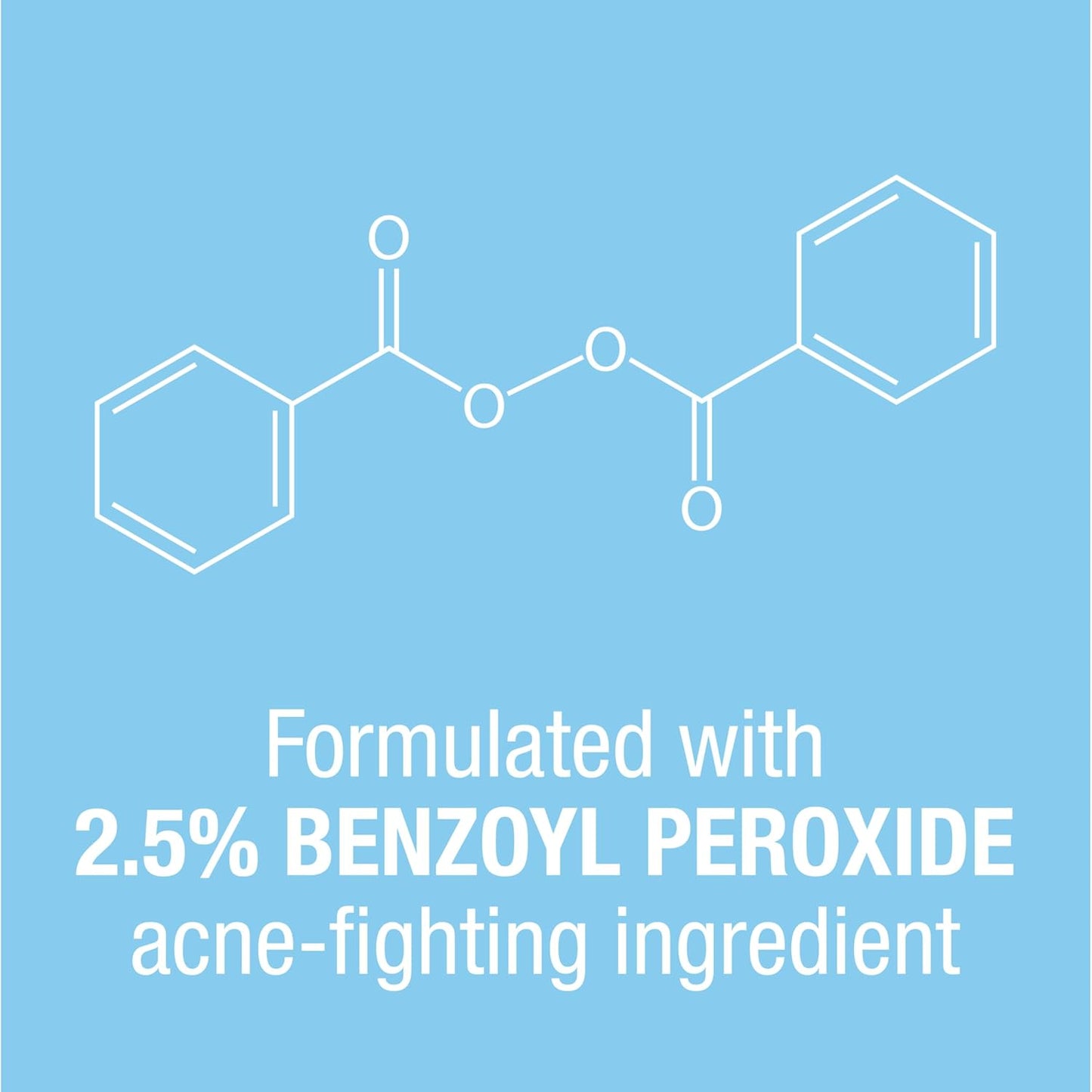 On-The-Spot Acne Spot Treatment with 2.5% Benzoyl Peroxide Acne Treatment Medication to Treat Face Acne, Gentle Benzoyl Peroxide Pimple Cream for Acne Prone Skin Care,.75 Oz