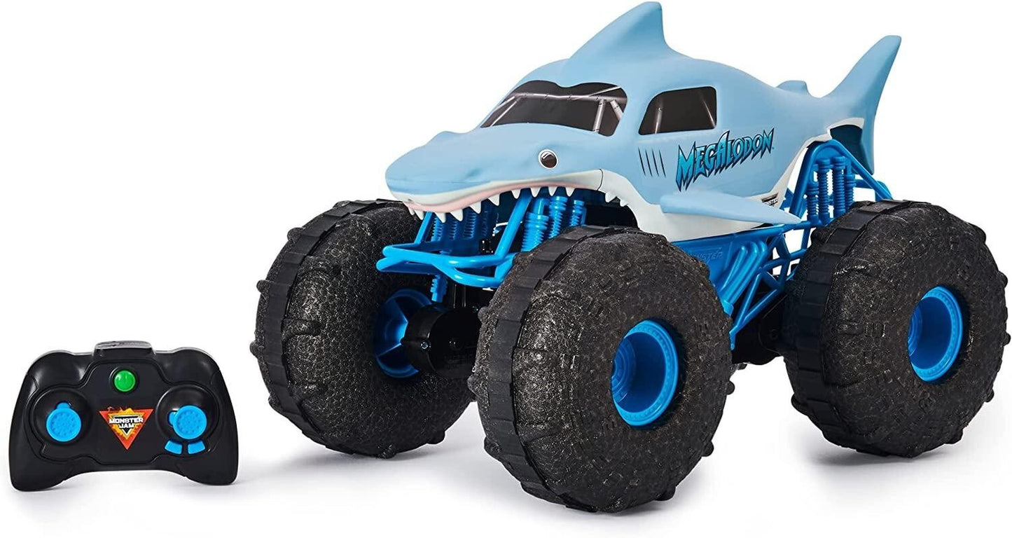 Remote Control Monster Jam Megalodon Storm Monster Truck Car 1:24 - 1:15 Scale