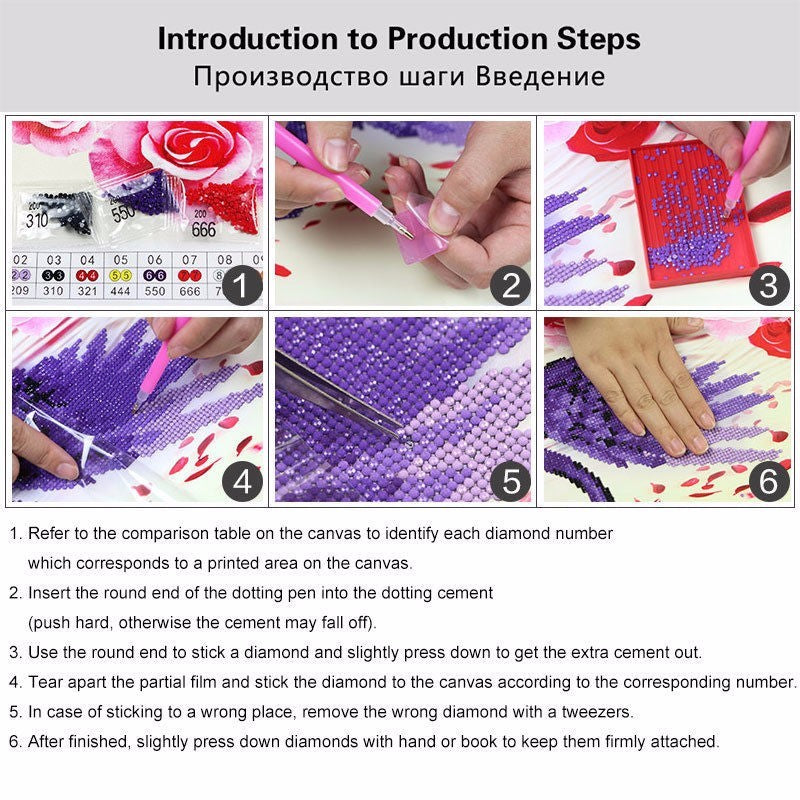 Full Drill the Avengers DIY 5D Diamond Painting Embroidery Cross Stitch Kit Art