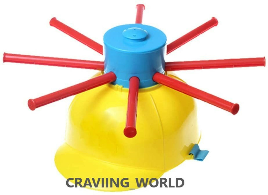 2Pcs Wet Head Water Roulette Game KIDS Friends Family TOY PLAY SET